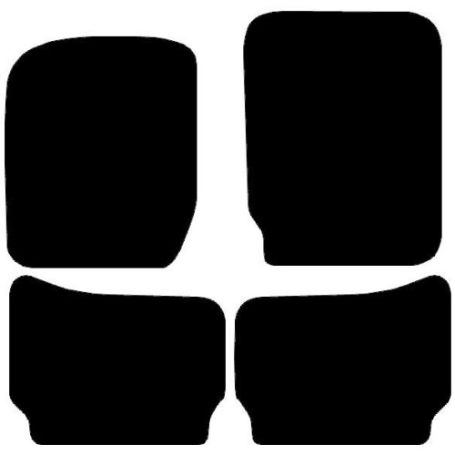 Actual Mat Shape for Toyota Corolla (1983 - 1992)