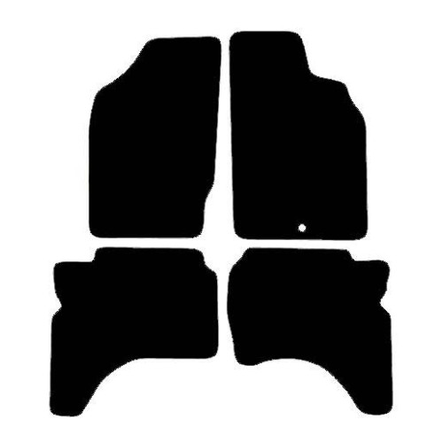 Actual Mat Shape for Toyota Hilux Double Cab (1997 - 2005)