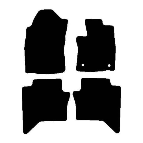 Actual Mat Shape for Toyota Hilux (2016 - Present)