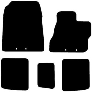 Actual Mat Shape for Toyota IQ (2008 - 2015)
