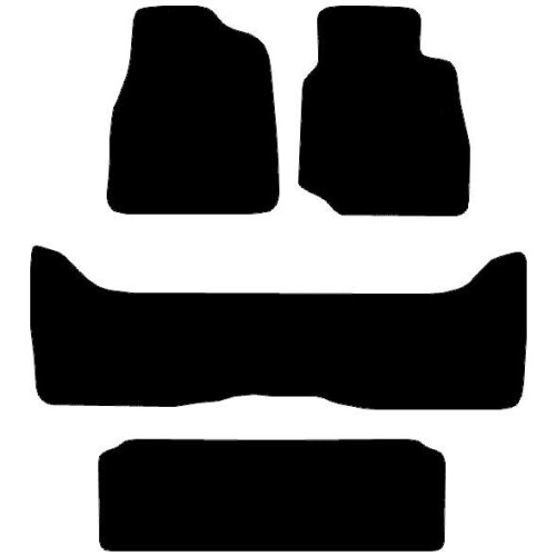 Actual Mat Shape for Toyota Land Cruiser Amazon (2002 - 2007)