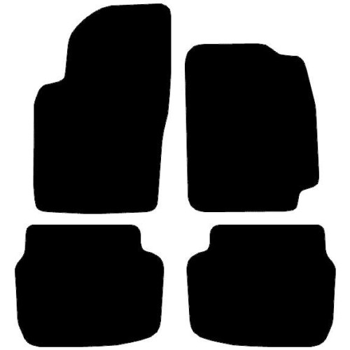 Actual Mat Shape for Toyota Paseo (1996 - 1999)