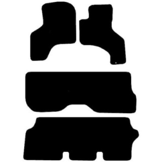 Actual Mat Shape for Toyota Previa GS / GX / LX / GLX (1990 - 1999)