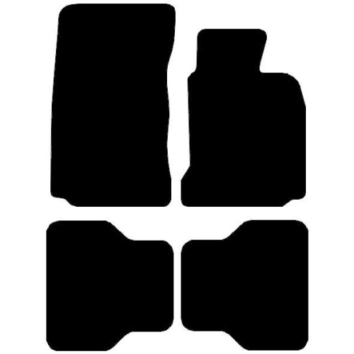 Actual Mat Shape for BMW 5 Series (E39) (1996 - 2004)