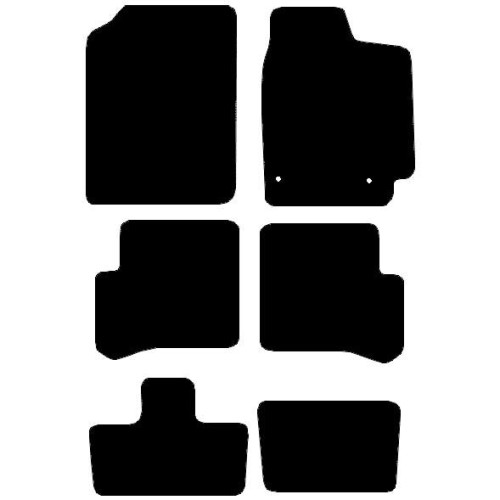 Actual Mat Shape for Toyota Will Vi (2000 - 2001)