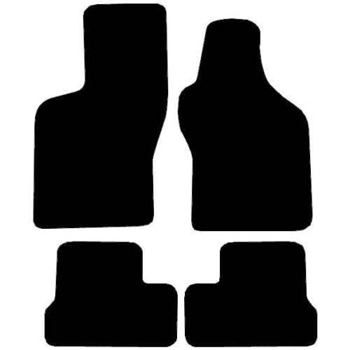 Actual Mat Shape for Vauxhall Astra MK3 (F) (1992 - 1998)