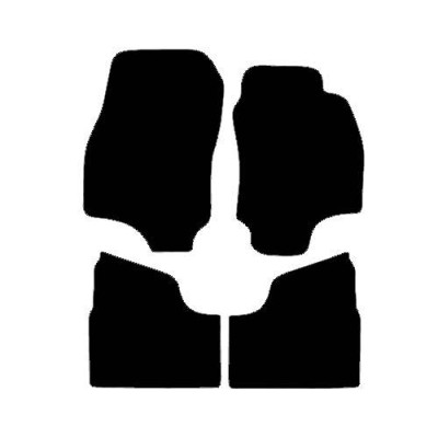 Actual Mat Shape for Vauxhall Astra Convertible (1998 - 2004)
