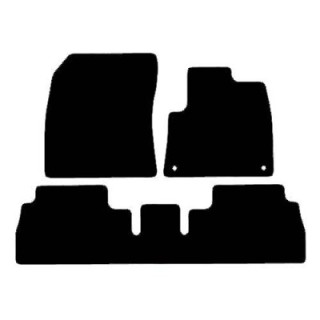 Actual Mat Shape for Vauxhall Combo E [non electric] MPV (2018 - Present)