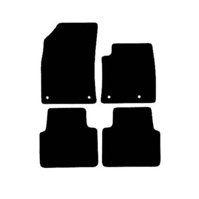 Actual Mat Shape for Vauxhall Crossland X (2017 - Present)