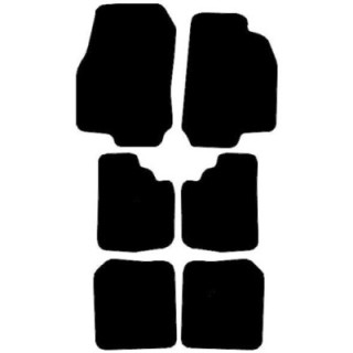 Actual Mat Shape for Vauxhall Zafira A (1999 - 2005)