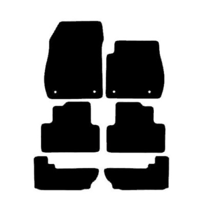 Actual Mat Shape for Vauxhall Zafira Tourer C (2012 - 2021)
