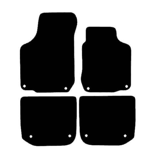 Actual Mat Shape for Volkswagen Beetle Convertible (2003 - 2010)