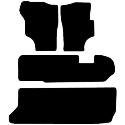 Actual Mat Shape for Volkswagen Caravelle (1992 - 2006)