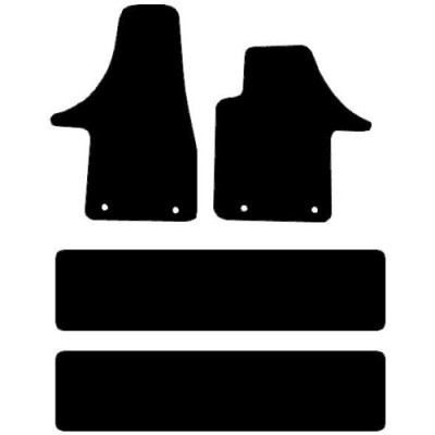 Actual Mat Shape for Volkswagen Caravelle (2006 - 2015)
