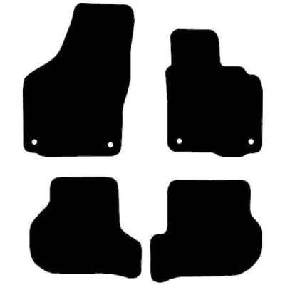 Actual Mat Shape for Volkswagen Golf MK6 Convertible (2010 - 2012)