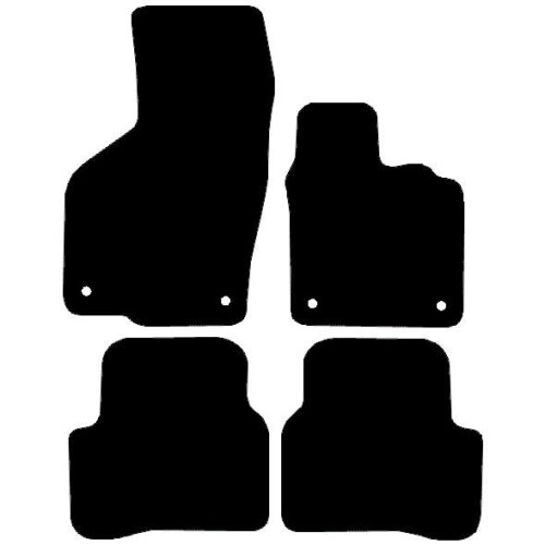 Actual Mat Shape for Volkswagen Passat (B6) (2005 - 2010)