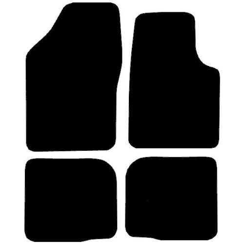 Actual Mat Shape for Volkswagen Polo MK1 / MK2 (1975 - 1995)