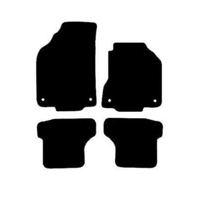 Actual Mat Shape for Volkswagen Polo MK3 (6N) + (6N2) (1995 - 2001)