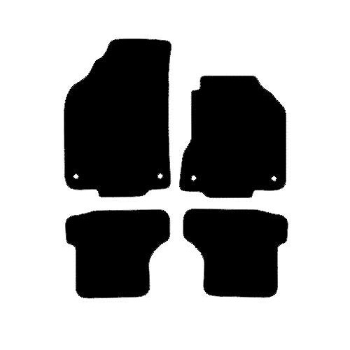 Actual Mat Shape for Volkswagen Polo MK3 (6N) + (6N2) (1995 - 2001)