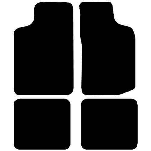 Actual Mat Shape for Volkswagen Scirocco MK2 (1982 - 1992)
