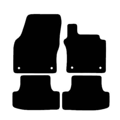 Actual Mat Shape for Volkswagen T-ROC (2017 - Present)