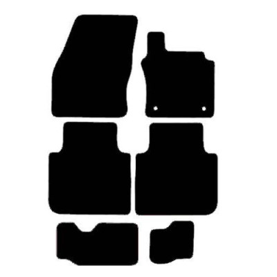 Actual Mat Shape for Volkswagen Tiguan Allspace (2016 - 2024)