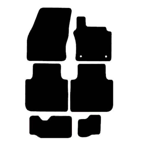 Actual Mat Shape for Volkswagen Tiguan Allspace (2016 - 2024)