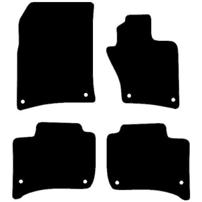 Actual Mat Shape for Volkswagen Touareg (2nd gen) (2010 - 2018)