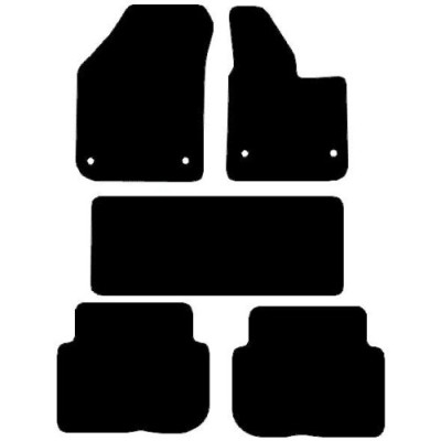 Actual Mat Shape for Volkswagen Touran (2003 - 2007)