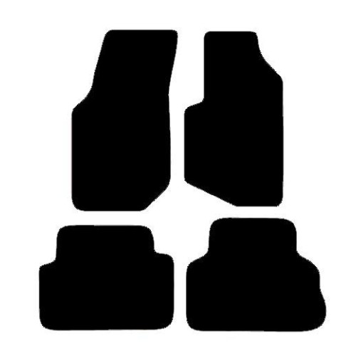 Actual Mat Shape for Volvo 740 Turbo / 760 Turbo (1983 - 1990)