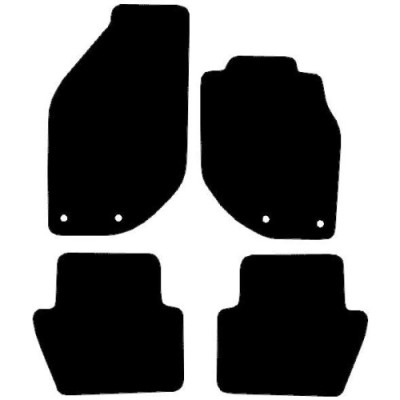 Actual Mat Shape for Volvo C70 (2000 - 2006)