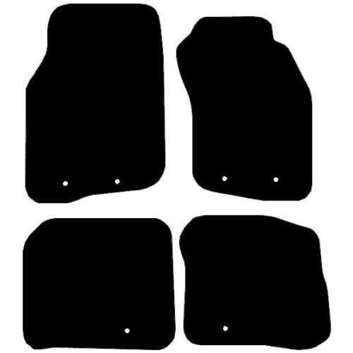 Actual Mat Shape for Volvo S40 (1995 - 1999)