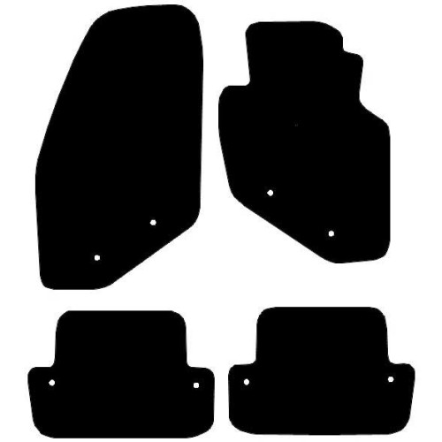 Actual Mat Shape for Volvo S60 (2000 - 2009)