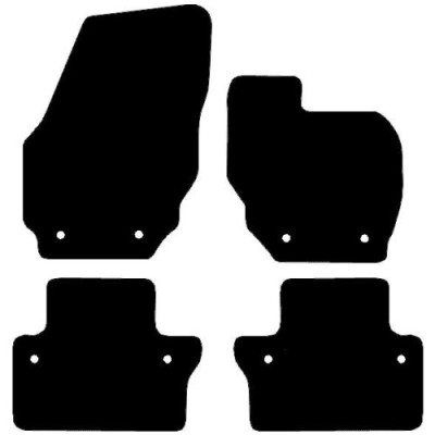 Actual Mat Shape for Volvo V70 / XC70 / S80 (2007 - 2016)