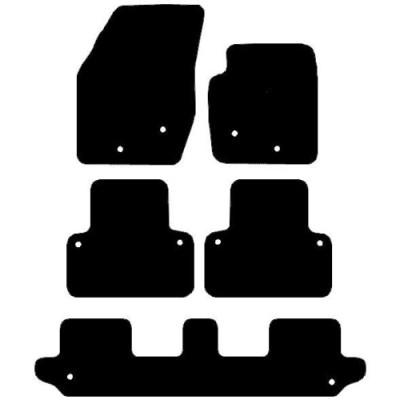Actual Mat Shape for Volvo XC90 (2002 - 2014)