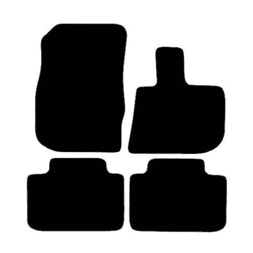 Actual Mat Shape for BMW X4 (2018 - Present)