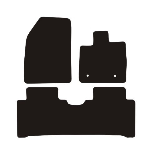 Actual Mat Shape for BYD Atto 3 EV (2023 - Present)