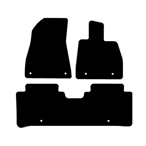 Actual Mat Shape for BYD Seal (2022 - Present)