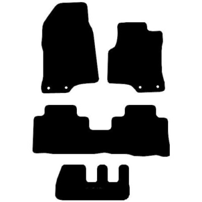 Actual Mat Shape for Chevrolet Captiva (7 Seater) (2007 - 2018)