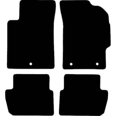 Actual Mat Shape for Chevrolet Spark (2013 - 2015)