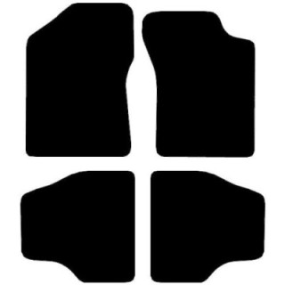 Actual Mat Shape for Citroen BX (1992 - 1992)
