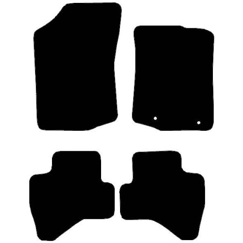 Actual Mat Shape for Citroen C1 (2014 - Present)