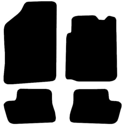 Actual Mat Shape for Citroen C2 (2003 - 2008)