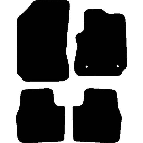 Actual Mat Shape for Citroen C4 Cactus (2014 - Present)