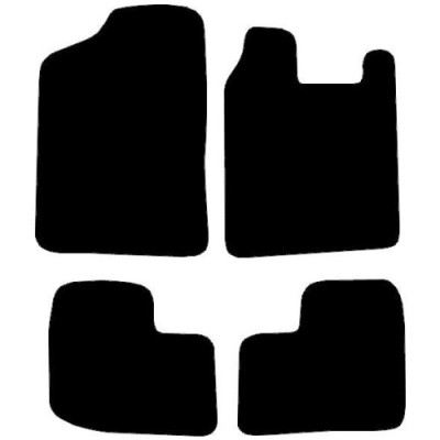 Actual Mat Shape for Daihatsu Charade (2003 - 2007)