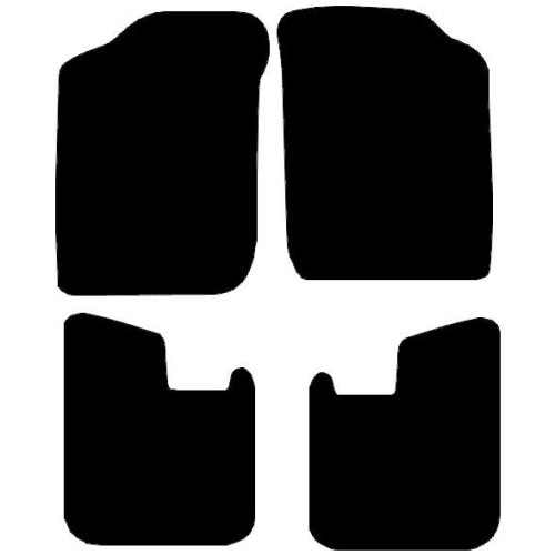 Actual Mat Shape for Daihatsu Sirion (1998 - 2005)