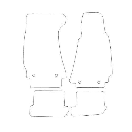 Actual Mat Shape for Aston Martin DB9 Volante (2004 - 2016)