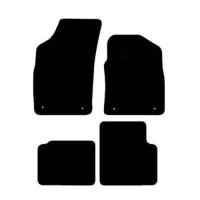 Actual Mat Shape for Fiat 500 Hybrid (2020 - Present)