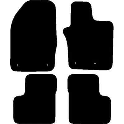 Actual Mat Shape for Fiat 500X (2014 - Present)