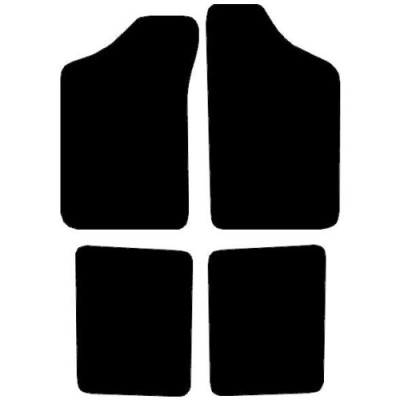 Actual Mat Shape for Fiat Cinquecento (1993 - 1998)